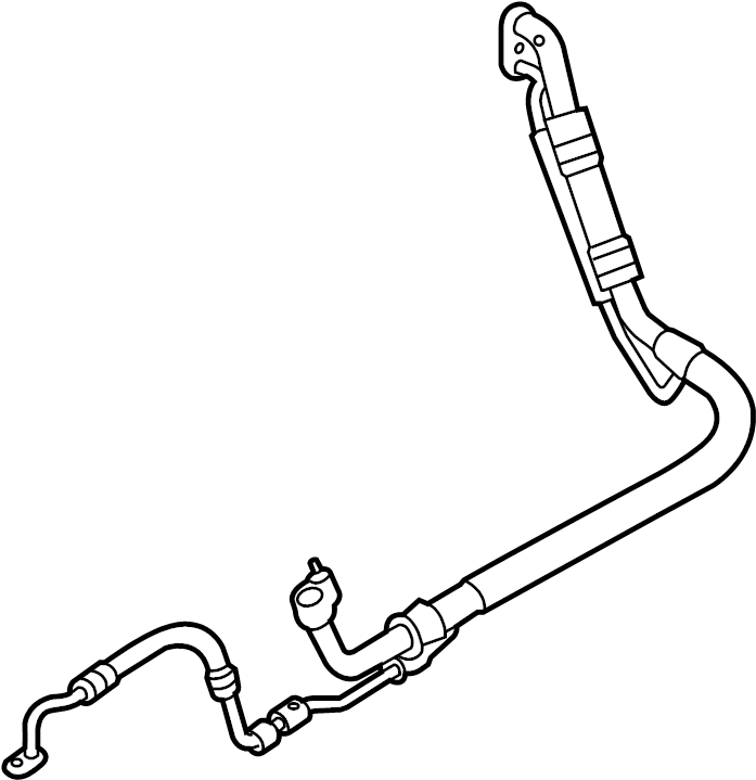 View 977743N800 A/C Refrigerant Liquid Hose Full-Sized Product Image