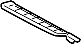 View 971483M500 HVAC Mode Door (Right) Full-Sized Product Image