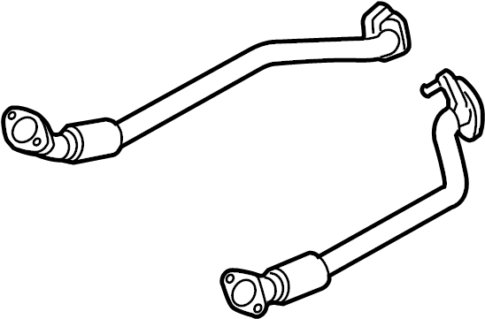 View 286103M500 Pipe. Muffler. Exhaust. Assembly -. Intermediate. (Left, Front) Full-Sized Product Image