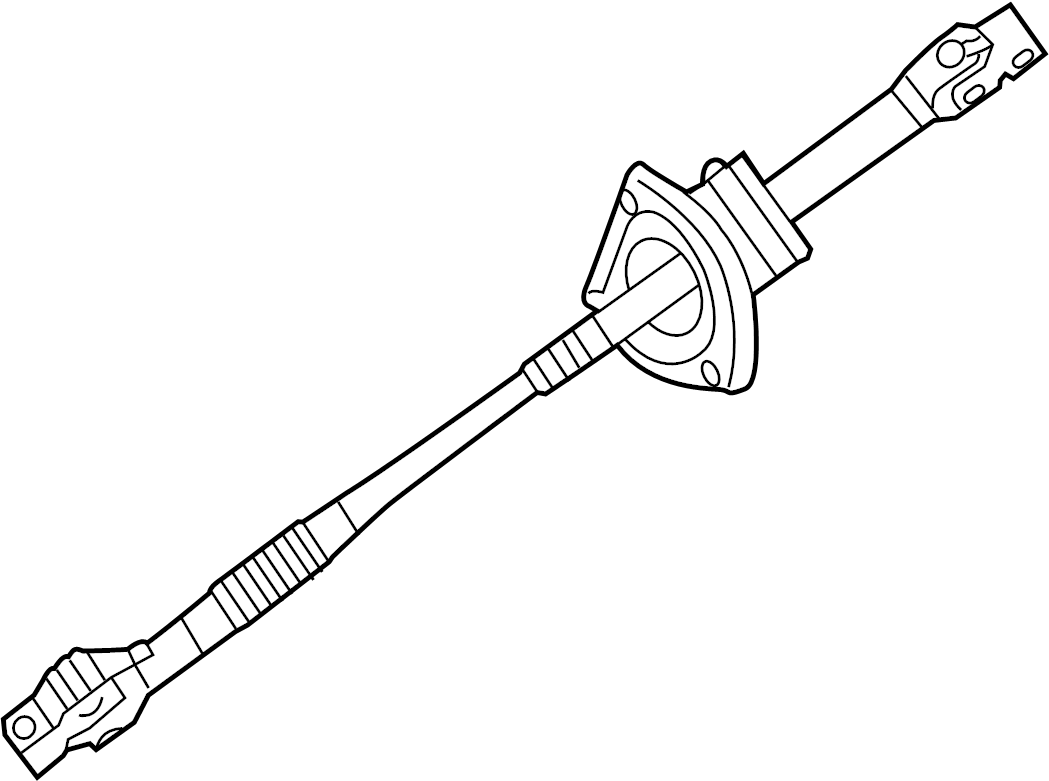 View 564003N600 Steering Shaft (Lower) Full-Sized Product Image