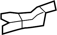 View 824863N000 Door Handle Rod Guide (Left) Full-Sized Product Image