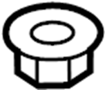 View 8414526000 Nut. Shield. Liner.  Full-Sized Product Image