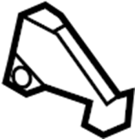 View 86517D2000 Bumper Cover Spacer Panel (Left, Front) Full-Sized Product Image