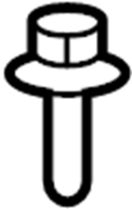View 1014506257B Headlight Mounting Bolt (Front) Full-Sized Product Image