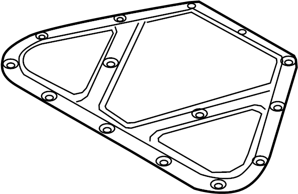 View 81125D2000 Hood Insulation Pad Full-Sized Product Image
