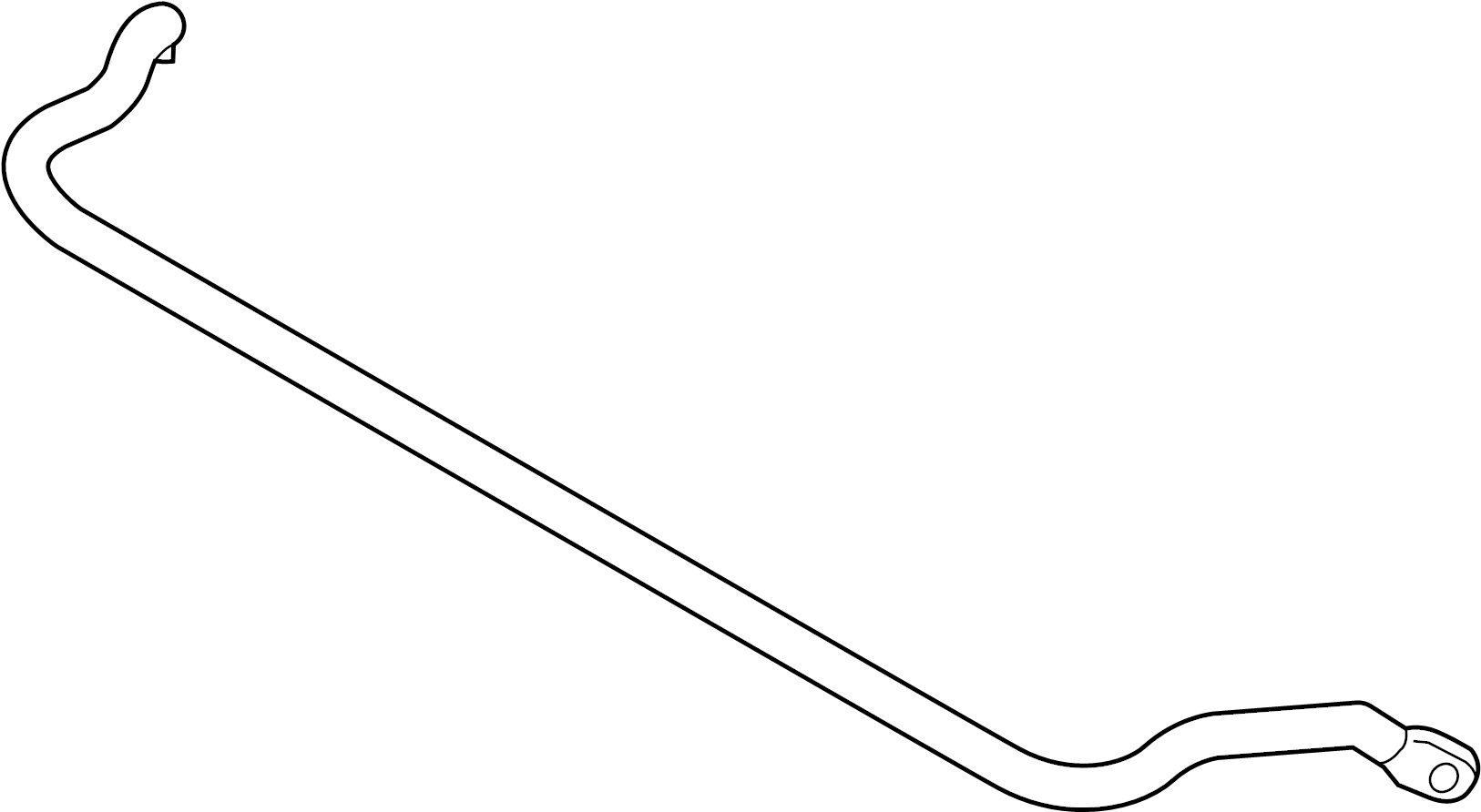 View 54810B1540 Suspension Stabilizer Bar (Front) Full-Sized Product Image