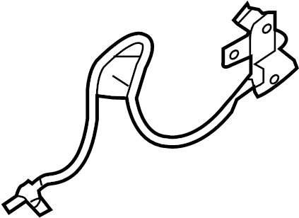 View 59930D2000 ABS Wheel Speed Sensor (Right, Rear) Full-Sized Product Image