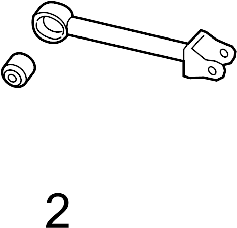 View 55138B1100 Suspension Control Arm Bushing (Upper) Full-Sized Product Image