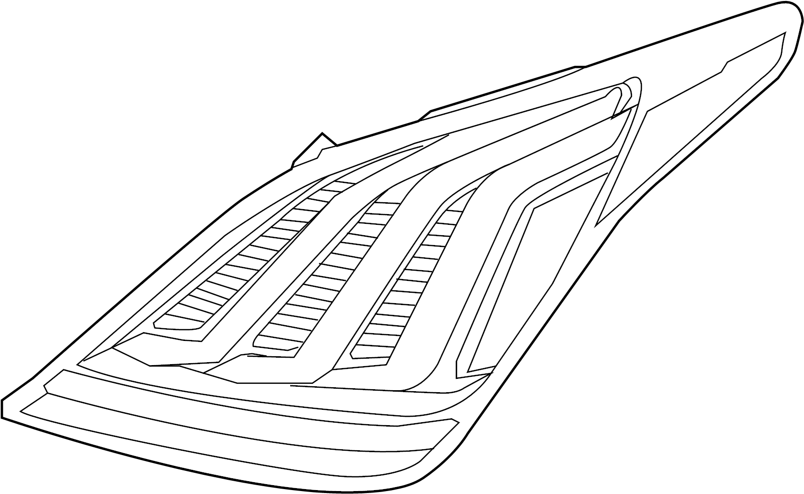 View 92401D2010 Tail Light Assembly (Left, Rear) Full-Sized Product Image