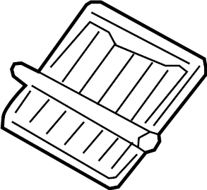 View 97145D2500 HVAC Blend Door Full-Sized Product Image