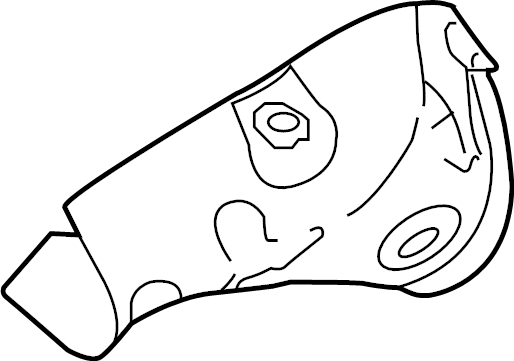 View 285253F500 Shield. Heat. (Left, Rear) Full-Sized Product Image