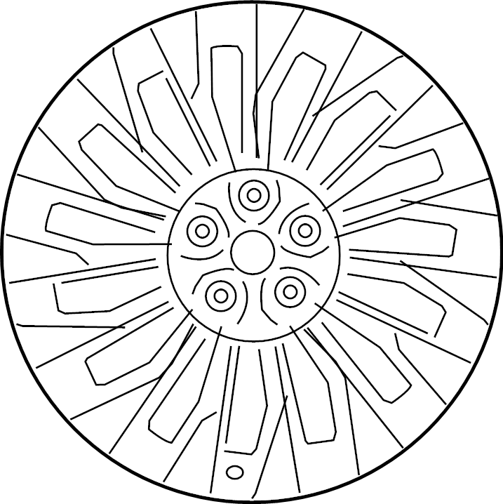 View 52910D2250 Wheel Full-Sized Product Image