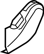 View 88170D2520NNB Seat Trim Panel (Left, Front) Full-Sized Product Image