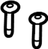 View 89372D2600NNB Headrest Guide (Right) Full-Sized Product Image