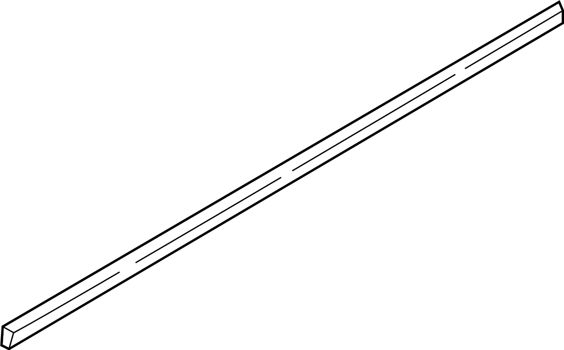 View 87712D2000 Door Molding (Right, Front, Upper, Lower) Full-Sized Product Image