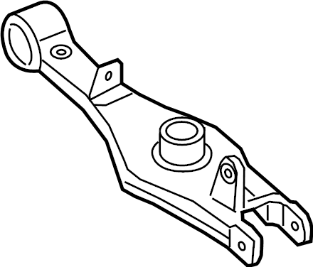 View 55220D2500 Arm Complete -. Control Arm. (Right, Rear, Lower) Full-Sized Product Image