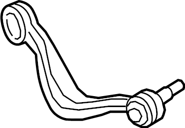 View 55105D2500 Suspension Control Arm (Left, Rear, Upper) Full-Sized Product Image