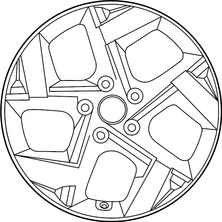 View 52910K2200 Wheel Full-Sized Product Image
