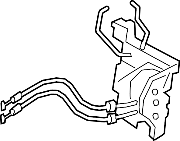 View 81310K2000 Actuator. Lock. Latch. (Left, Front) Full-Sized Product Image