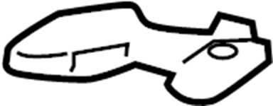 View 865512V000 Bumper Cover Bracket (Front, Upper, Lower) Full-Sized Product Image