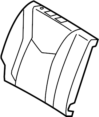 View 894502V000 Seat Back Cushion (Right) Full-Sized Product Image
