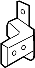 View 793102V000 Door Hinge (Front, Upper, Lower) Full-Sized Product Image