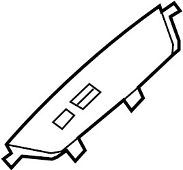View 935772V100RY Door Window Switch Bezel Full-Sized Product Image