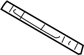 View 866132V000 Bumper Cover Bracket (Left, Rear, Upper, Lower) Full-Sized Product Image