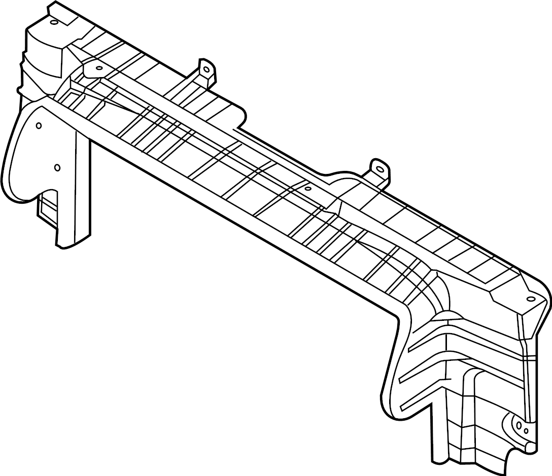 View 29135K9100 Radiator Support Air Duct (Upper) Full-Sized Product Image