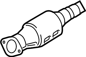 View 28600J3500 Muffler. Pipe. Converter.  Full-Sized Product Image