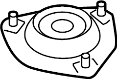 View 54610K9000 Suspension Strut Mount (Upper) Full-Sized Product Image