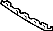 View 86665J9IA0 Bumper Trim (Left, Rear, Upper, Lower) Full-Sized Product Image