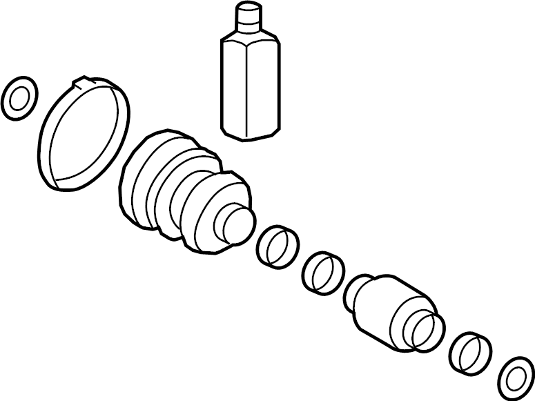 View 66320F2500 Fender (Right) Full-Sized Product Image
