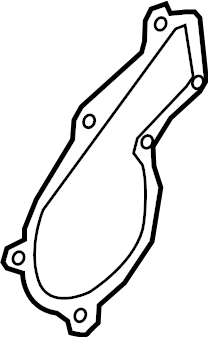 View 251242J400 Engine Water Pump Gasket Full-Sized Product Image