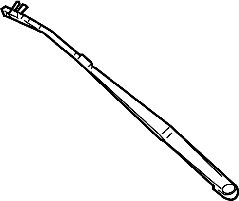 View 8P1955408A Windshield Wiper Arm (Front) Full-Sized Product Image
