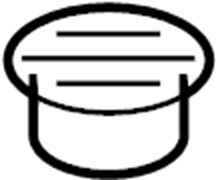 View 8P0819794B5PR Dashboard Air Vent Full-Sized Product Image