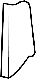 View 8P48575064PK Door Mirror Cover (Lower) Full-Sized Product Image