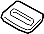 View 8V0857763BDT4 Seat Belt Guide (Upper) Full-Sized Product Image