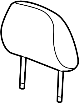 View 8V5881901NEFD Headrest Full-Sized Product Image