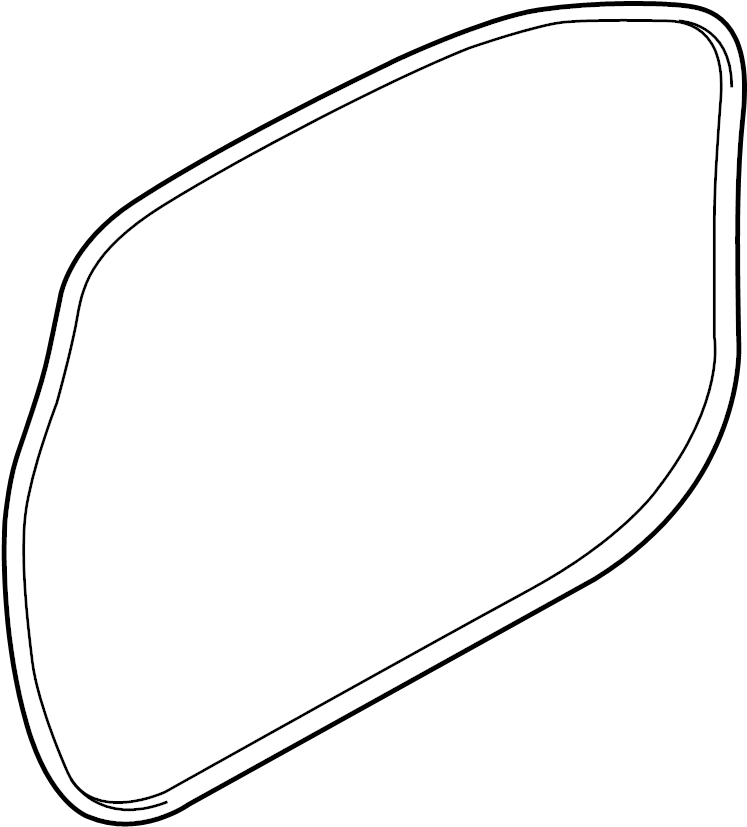 View 8V4837911C Door Seal (Lower) Full-Sized Product Image