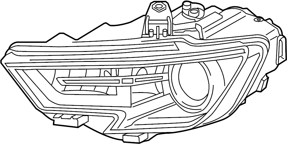 View 8V0941043G Headlight Assembly Full-Sized Product Image