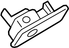 View 8V1857131C3Q7 Glove Box Latch Full-Sized Product Image
