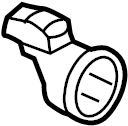 View 8V0919340 12 Volt Accessory Power Outlet Housing (Rear) Full-Sized Product Image