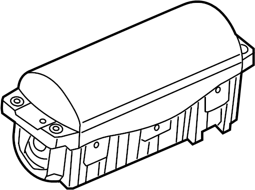 View 8V0880204H Instrument Panel Air Bag Full-Sized Product Image