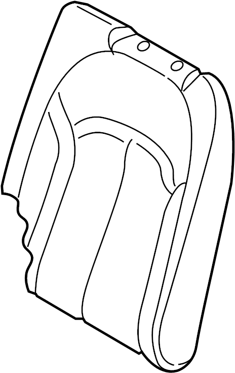 View 8V7885805ALGZX Seat Back Cushion Cover Full-Sized Product Image