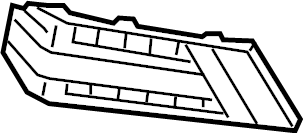 View 8W0807681KRU6 Grille (Lower) Full-Sized Product Image