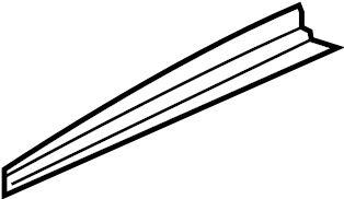 View 8W5898925 Sunroof Opening Trim Full-Sized Product Image