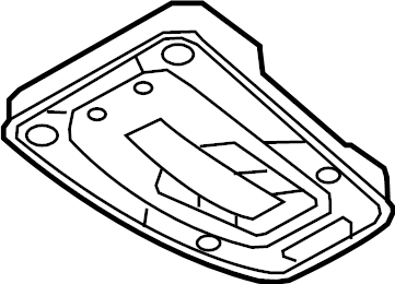 View 4K0947135AQBV2 Reading Light Full-Sized Product Image