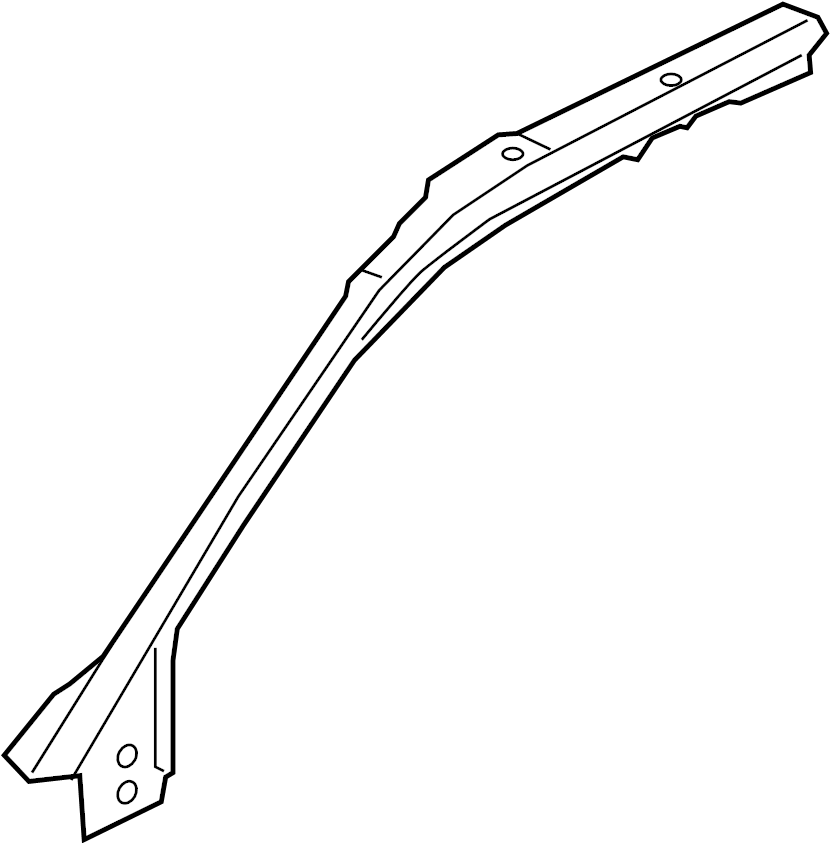 View 8W5810284A Body A-Pillar (Upper) Full-Sized Product Image