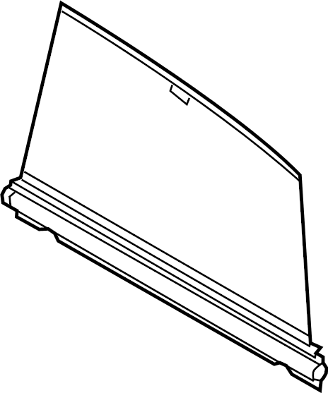 View 8W5861334AMDF Door Glass Sunshade Full-Sized Product Image
